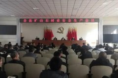 五莲县召开全县矿山石材业安全生产会议