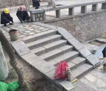 杏耀登录台阶石施工安装的5个步骤